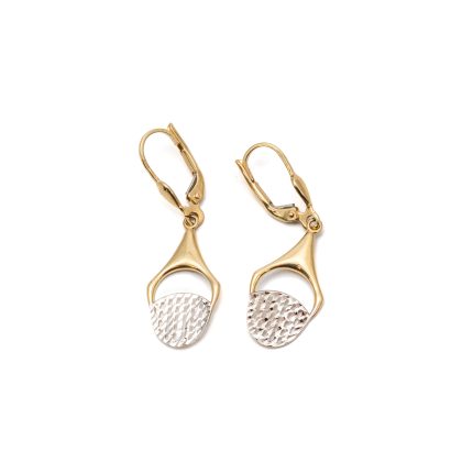 14k női arany köves patent záras fülbevaló (másolat)