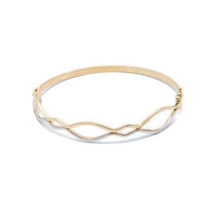 14k női arany vésett karperec (másolat)