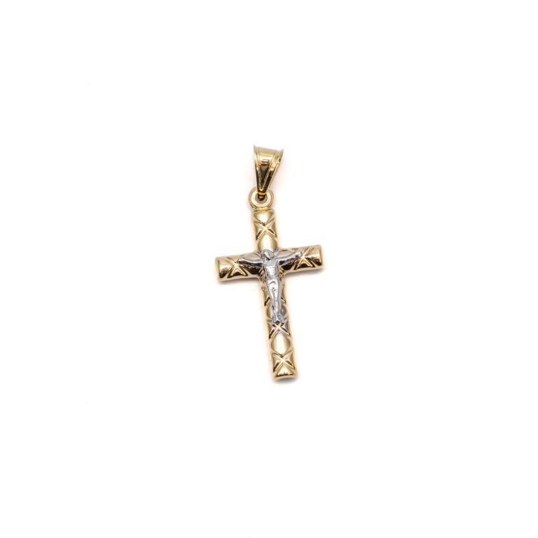 14k női arany virág medál (másolat)
