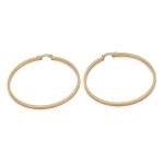 14k arany bicolor villás kapcsos fülbevaló (másolat)