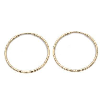 14k női arany mintás csőzáras karika fülbevaló (másolat)