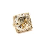 14k női arany gyűrű cirkónia kövekkel (másolat)