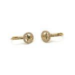 14k női arany patentzáras fülbevaló (másolat)