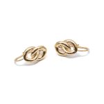 14k női arany patentzáras fülbevaló (másolat)