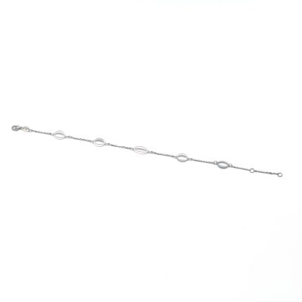 14k női arany karlánc négylevelű lóhere mintával (másolat)