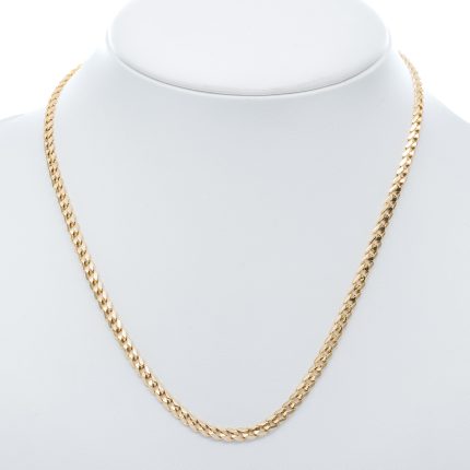 14k férfi arany rope nyaklánc (másolat)