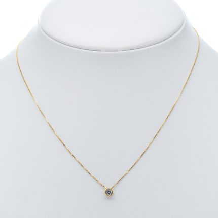 14k női arany fantázia nyaklánc cirkónia kövekkel (másolat)