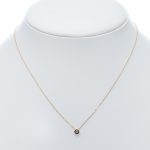 14k női arany anker nyaklánc medállal (másolat)