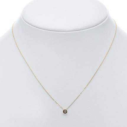 14k női arany anker nyaklánc medállal (másolat)