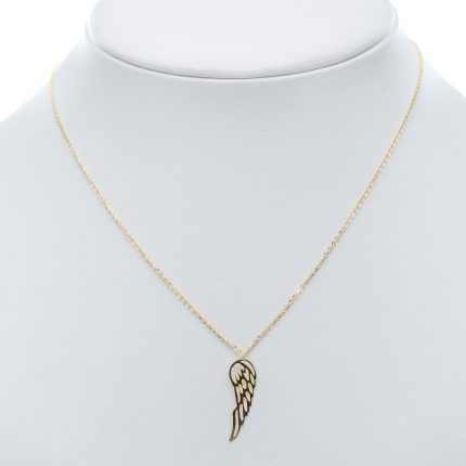 14k női arany anker nyaklánc medállal (másolat)