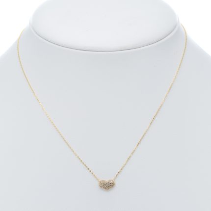 14k női arany fantázia nyaklánc cirkónia kövekkel (másolat)