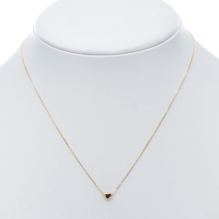 14k női arany anker nyaklánc pillangó medállal (másolat)