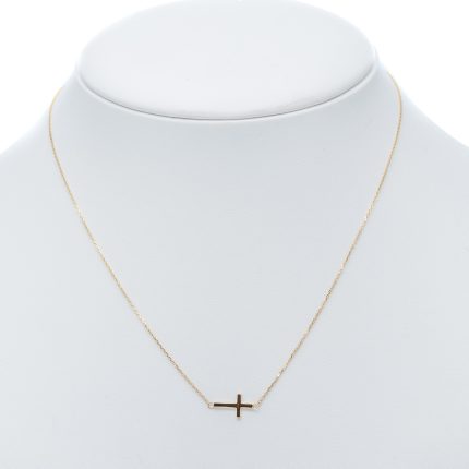 14k női arany anker nyaklánc végtelen medállal (másolat)