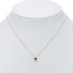 14k női arany anker nyaklánc medállal (másolat)