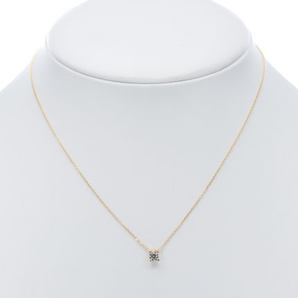 14k női arany anker nyaklánc medállal (másolat)