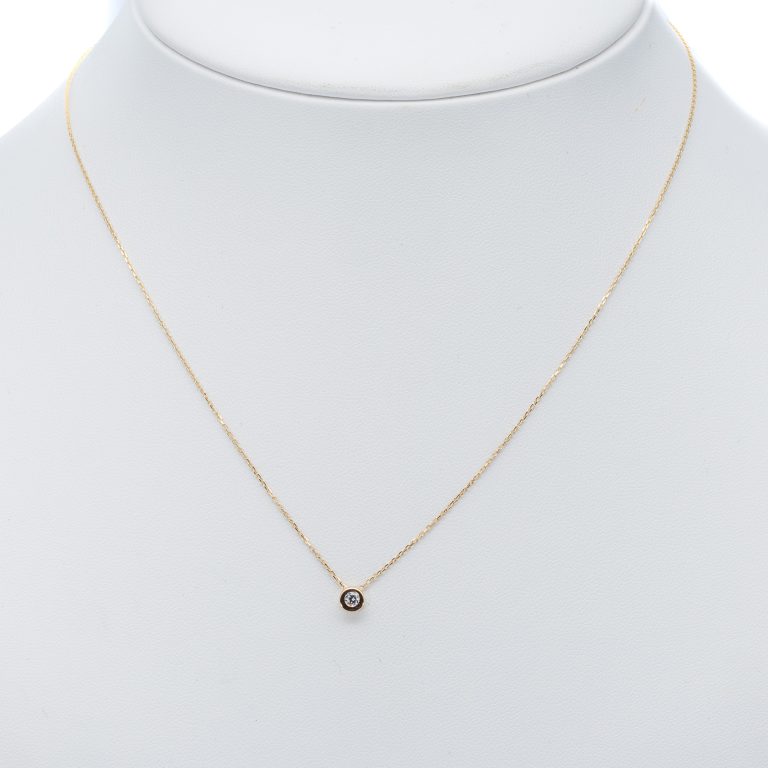 14k női arany nyaklánc medállal (másolat)