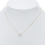 14k női arany anker nyaklánc medállal (másolat)