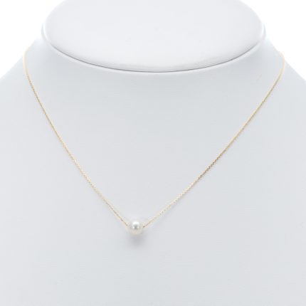 14k női arany anker nyaklánc medállal (másolat)