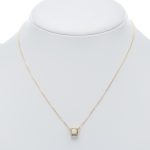 14k női arany anker nyaklánc medállal (másolat)