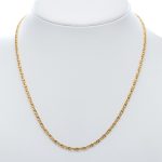 14k férfi arany király nyaklánc (másolat)