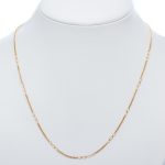 14k női arany nyaklánc négylevelű lóhere mintával (másolat)