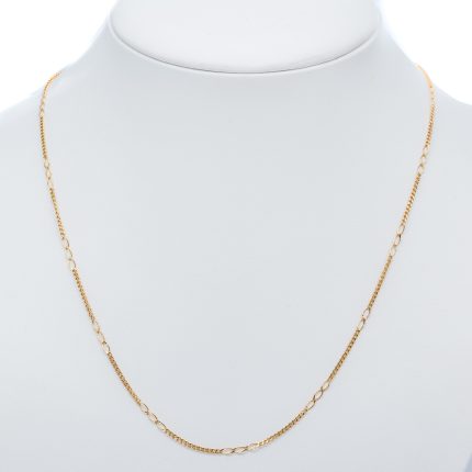 14k női arany nyaklánc négylevelű lóhere mintával (másolat)