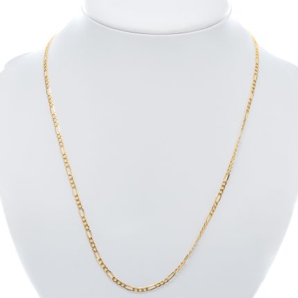 14k férfi arany nyújtott anker nyaklánc (másolat)