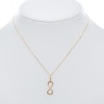 14k női arany nyaklánc medállal (másolat)