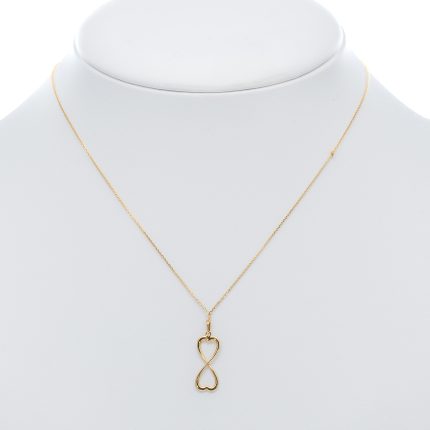 14k női arany nyaklánc medállal (másolat)