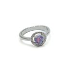 925 női ezüst gyűrű cirkónia kövekkel (másolat)