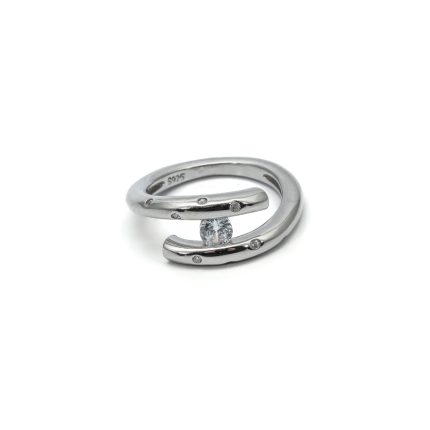 925 női ezüst gyűrű zöld köves (másolat)