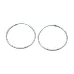 925 női ezüst villás kapcsos karika fülbevaló görög mintával (másolat)