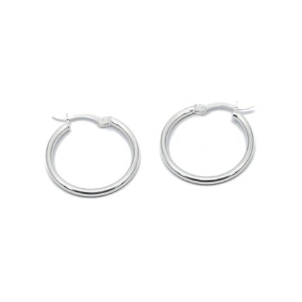 925 női ezüst villás kapcsos karika fülbevaló