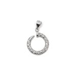 925 női ezüst kereszt medál cirkónia kövekkel (másolat)