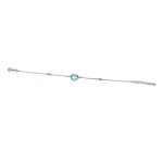 925 női ezüst karlánc kék kővel (másolat)