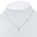 925 női ezüst nyaklánc cirkónia köves medállal (másolat)