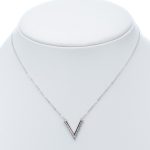 925 női ezüst nyaklánc cirkónia köves medállal (másolat)