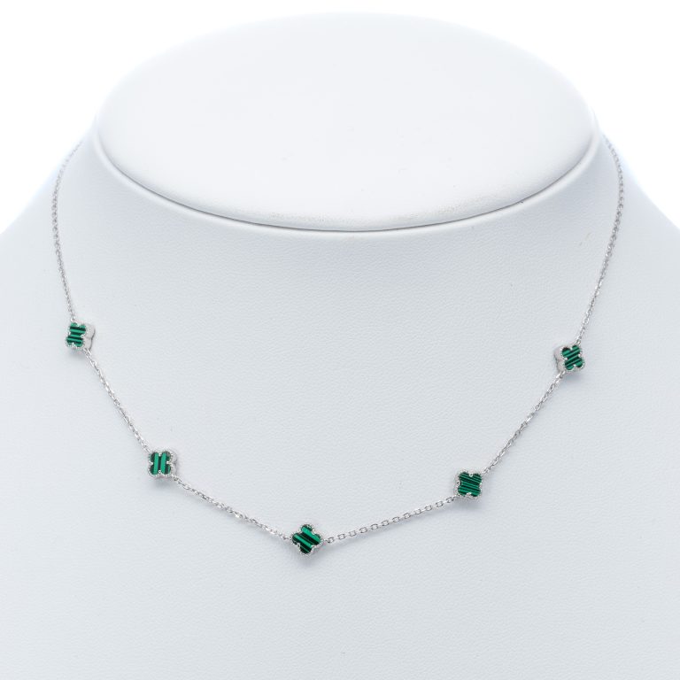 925 női ezüst nyaklánc kereszt medállal (másolat)