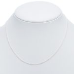 925 női ezüst nyaklánc cirkónia köves medállal (másolat)