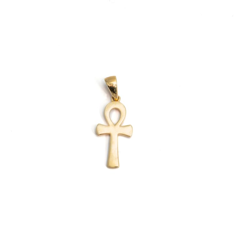 14k arany ankh kereszt medal 84529