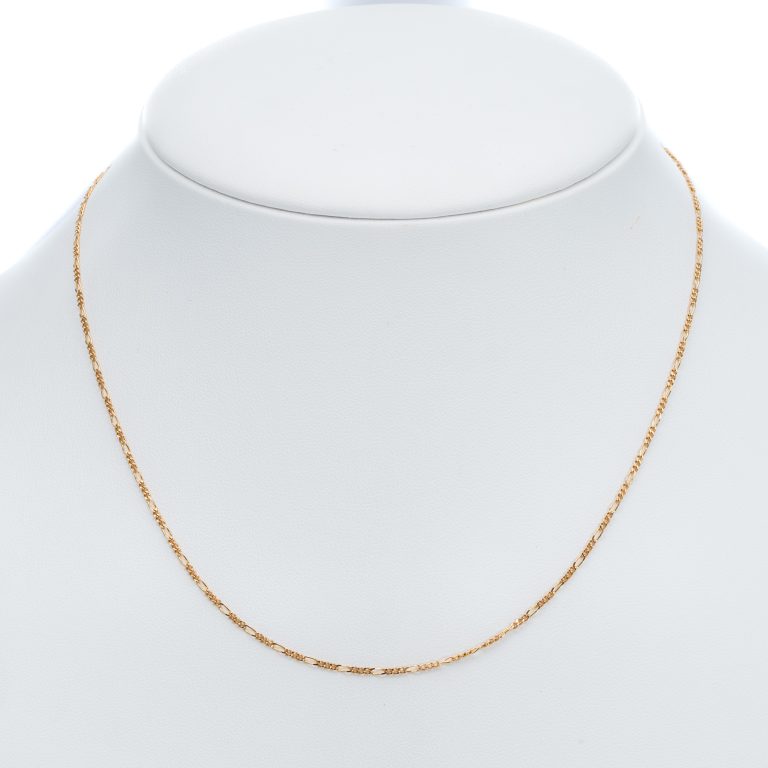 14k ferfi arany figaro 3 1 nyaklanc 84406