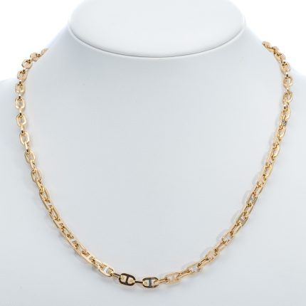 14k ferfi arany palcas anker nyaklanc 84572