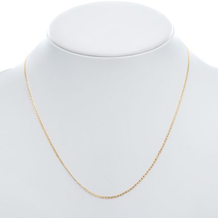 14k ferfi arany palcas anker nyaklanc 84579
