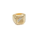 14k ferfi arany pecsetgyuru 84488