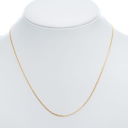 14k ferfi feherarany vegtelen medalos nyaklanc 84580