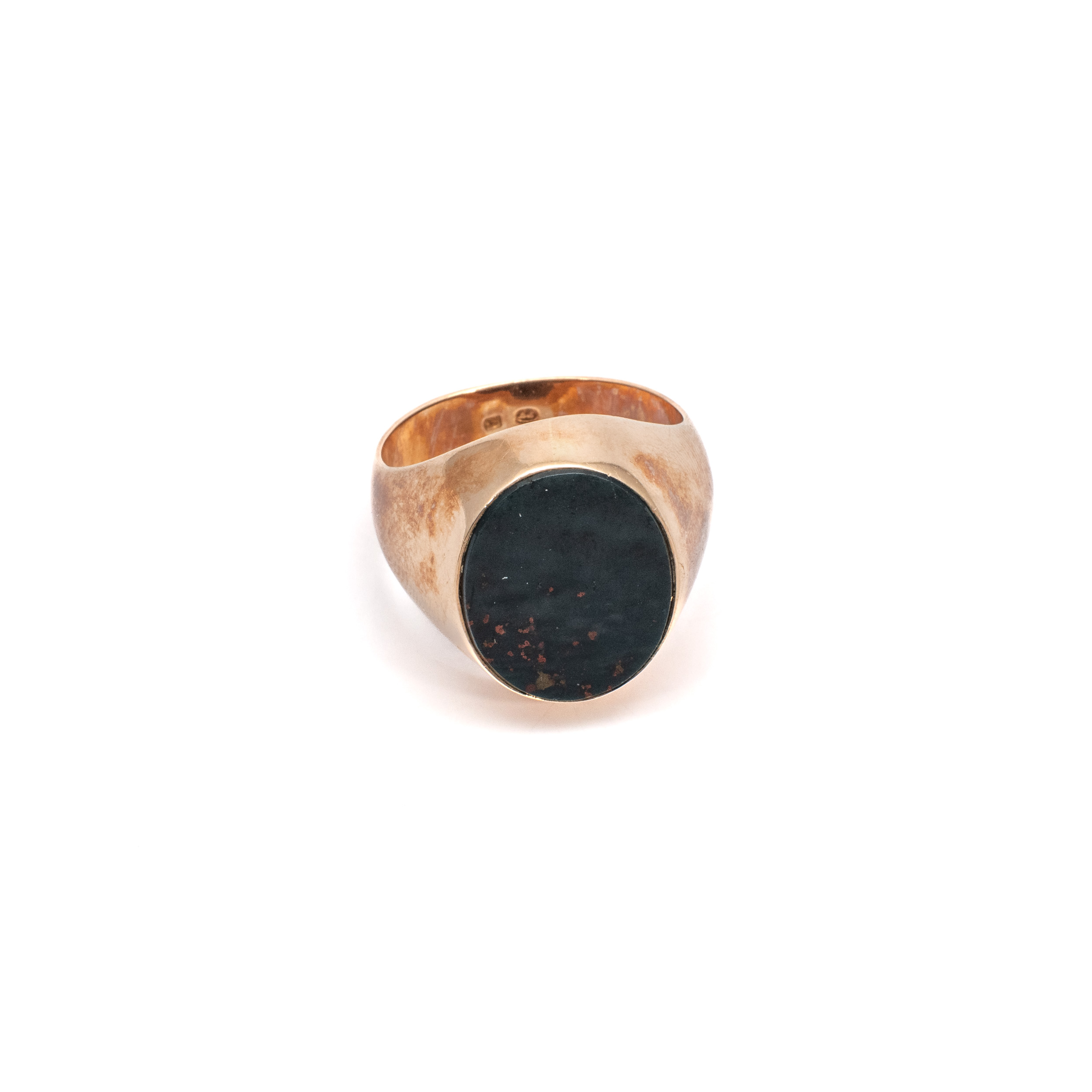 14k ferfi roze arany pecsetgyuru sotet kovel 84771 14k ferfi roze arany pecsetgyuru sotet kovel 84771
