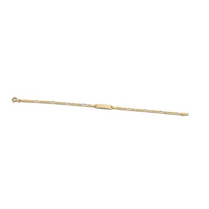 14k gyermek arany gravirozhato karlanc nevtablaval 84543