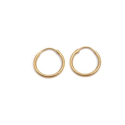 14k gyermek arany kis karika fulbevalo 84520
