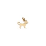 14k gyermek arany kutya medal 84933