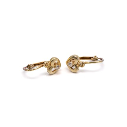 14k noi arany antik fulbevalo cirkonia kovel 84229